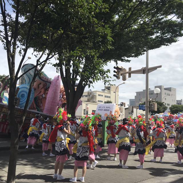 f:id:sabotennmegane:20180818205526j:plain 昼のねぶた