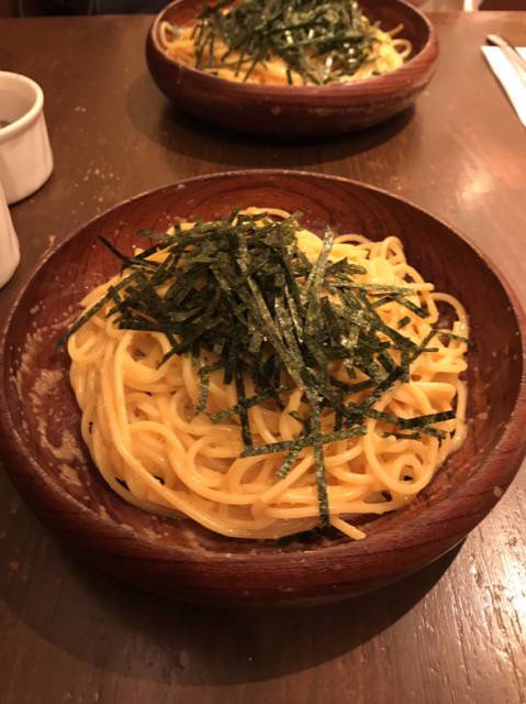 f:id:sabotennmegane:20181027143412j:plain アンクルトムの納豆スパゲッティ