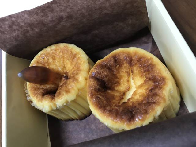 f:id:sabotennmegane:20181219125341j:plain ガスタのバスクチーズケーキ