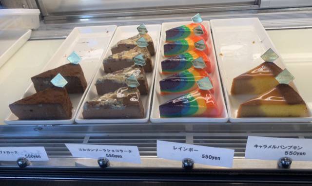 f:id:sabotennmegane:20190210132816j:plain エーワークスのチーズケーキ